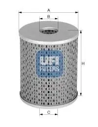 Топливный фильтр UFI 26.670.00