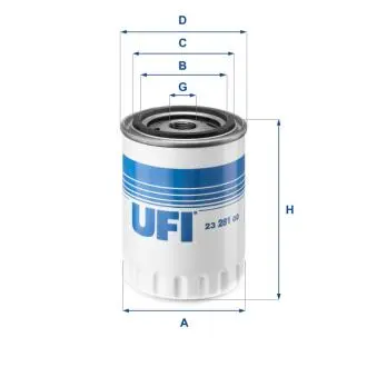 Масляный фильтр UFI 23.281.00