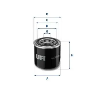Топливный фильтр UFI 24.326.00
