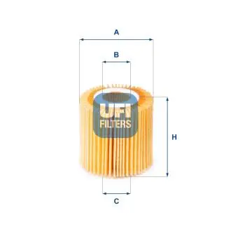 Масляний фiльтр UFI 25.150.00