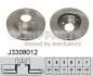 Гальмiвнi диски NIPPARTS J3308012 (фото 1)