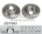 Гальмiвнi диски 432000016R, 432003112R, 432063NL0A, 432063NL0B, 432064BA0A NIPPARTS J3311043 (фото 1)