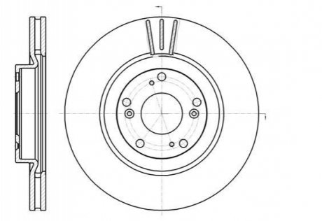 Тормозной диск ROADHOUSE 61297.10 (фото 1)
