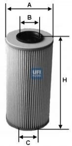 Масляный фильтр UFI 25.587.00 (фото 1)