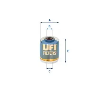 Масляный фильтр UFI 25.587.00
