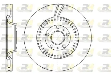 Тормозной диск ROADHOUSE 61154.10