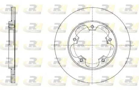 Гальмівний диск ROADHOUSE 61567.00