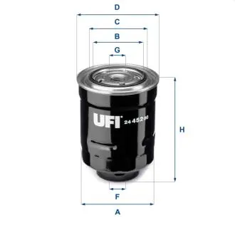 Топливный фильтр UFI 24.452.00