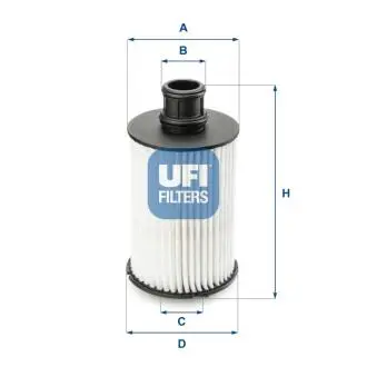 Фільтр масляний UFI 25.073.02