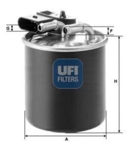 Фільтр паливний UFI 24.150.00 (фото 1)