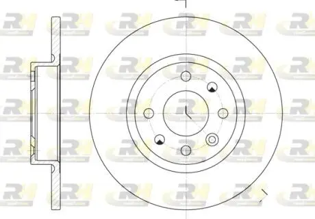Фото тормозной диск ROADHOUSE 6209.00 Тормозной диск ROADHOUSE 6209.00