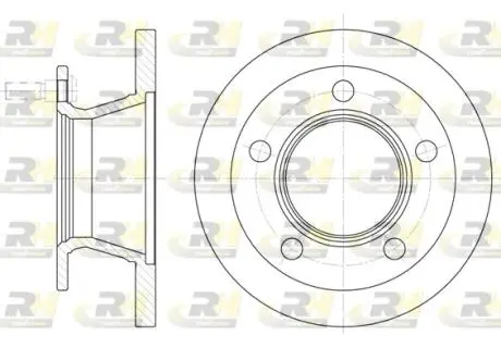 Гальмівний диск ROADHOUSE 6082.00