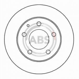 Гальмiвнi диски A.B.S. 16089 (фото 1)