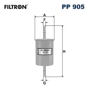 Фiльтр паливний FILTRON PP905