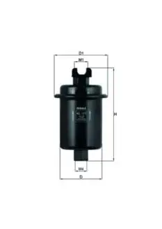Фiльтр паливний MAHLE / KNECHT KL 111
