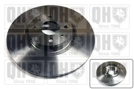 Гальмiвнi диски Fiat Doblo/Stilo 01-/Bravo 95-/Citroen Nemo 08- QUINTON HAZELL BDC3766