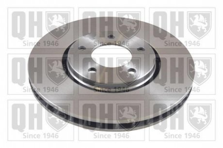 Гальмiвнi диски Chrysler Voyager 2.0-3.3/2.5-2.8CRD 95-08 QUINTON HAZELL BDC5337 (фото 1)