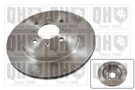 Гальмiвнi диски Opel/Suzuki/Subaru QUINTON HAZELL BDC5467