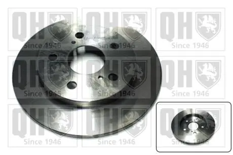 Фото гальмiвнi диски Toyota Auris/ Corolla 06- QUINTON HAZELL BDC5590 Гальмiвнi диски Toyota Auris/ Corolla 06- QUINTON HAZELL BDC5590