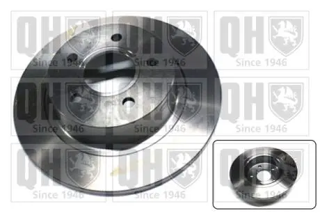 Гальмiвнi диски Ford Connect 02- QUINTON HAZELL BDC5367