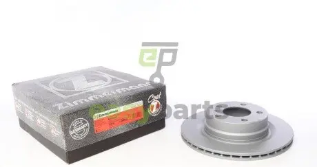 Диск гальмівний (задній) BMW 1 (F20/F21)/ 3 (F30/F31)/ 4 (F32/F36) 11- (300x20) (з покриттям) (вент.) ZIMMERMANN 150349820