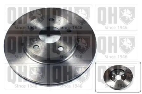 Фото гальмiвнi диски Toyota Auris/Corolla 07-12 QUINTON HAZELL BDC5671 Гальмiвнi диски Toyota Auris/Corolla 07-12 QUINTON HAZELL BDC5671