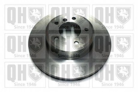 Гальмiвнi диски BMW 5 (E60/E61)/6 (E63) 03- QUINTON HAZELL BDC5458 (фото 1)