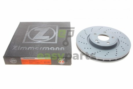 Гальмiвнi диски переднi ZIMMERMANN 400367620