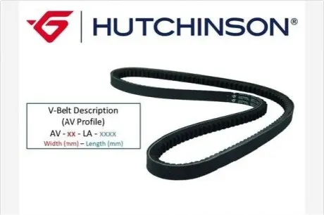 Ремiнь клиновий HUTCHINSON AV11LA710