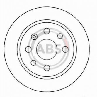 Гальмiвнi диски A.B.S. 16488 (фото 1)