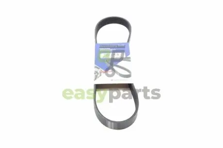 Ремінь генератора Citroen C2/C3 1.4HDi 02-/C4/Peugeot 206 CC/207/307 1.6HDi 03-15 (6PK780) HUTCHINSON 780 SK 6