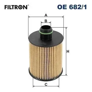 Фiльтр масляний FILTRON OE6821