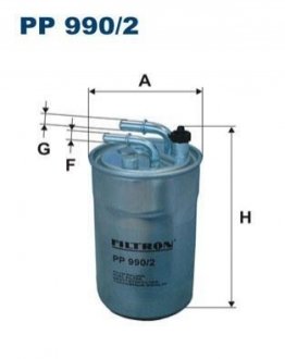 Фильтр топливный FILTRON PP9902