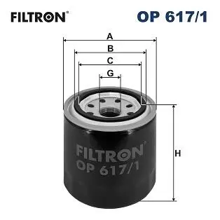 Фильтр масляный FILTRON OP6171