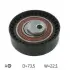 Натяжний ролик VKM 16009