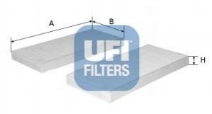 Фильтр, воздух во внутренном пространстве UFI 53.108.00 (фото 1)