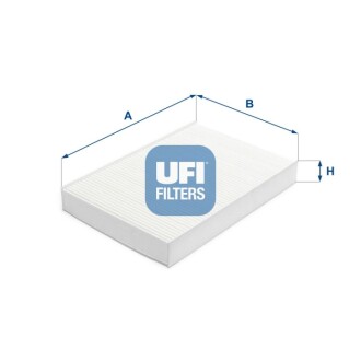 Фильтр, воздух во внутренном пространстве UFI 53.389.00