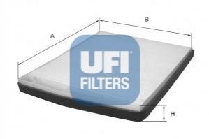Фильтр, воздух во внутренном пространстве UFI 53.091.00