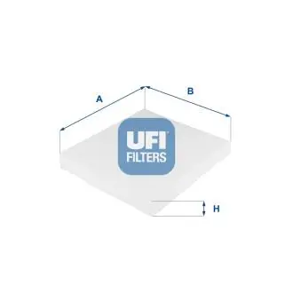 Фiльтр салону UFI 53.031.00