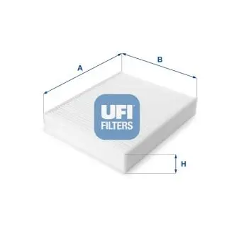 Фильтр, воздух во внутренном пространстве UFI 53.224.00