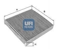 Фильтр, воздух во внутренном пространстве UFI 54.238.00