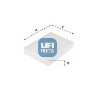 Фото фильтр, воздух во внутренном пространстве UFI 53.275.00 Фильтр, воздух во внутренном пространстве UFI 53.275.00