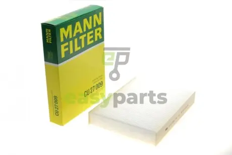 Фiльтр салону MANN CU27009