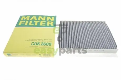 Фільтр салону Citroen Xsara Picasso 99-10/Xsara Coupe 00-04 (вугільний) MANN CUK2680