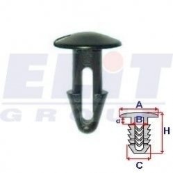 Зажим бампера ELIT R A12794