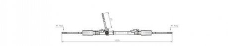 Рулевая рейка GENERAL RICAMBI FO4020 (фото 1)
