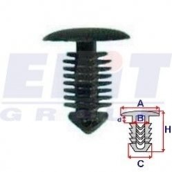 Затиск бампера ELIT R 10495 (фото 1)