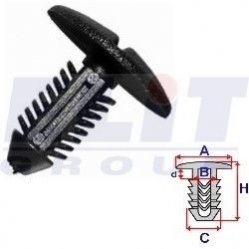 Затиск бампера ELIT R C10018