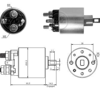 Втягуюче реле ZM ZM3719