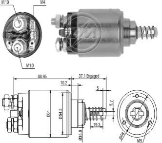 Втягивающее реле ZM ZM743